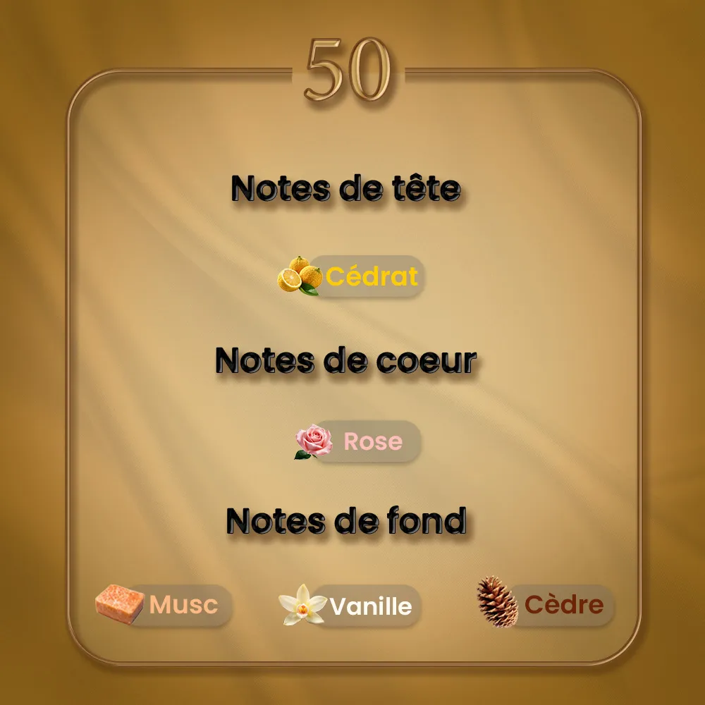 N50 - Rose Vanille